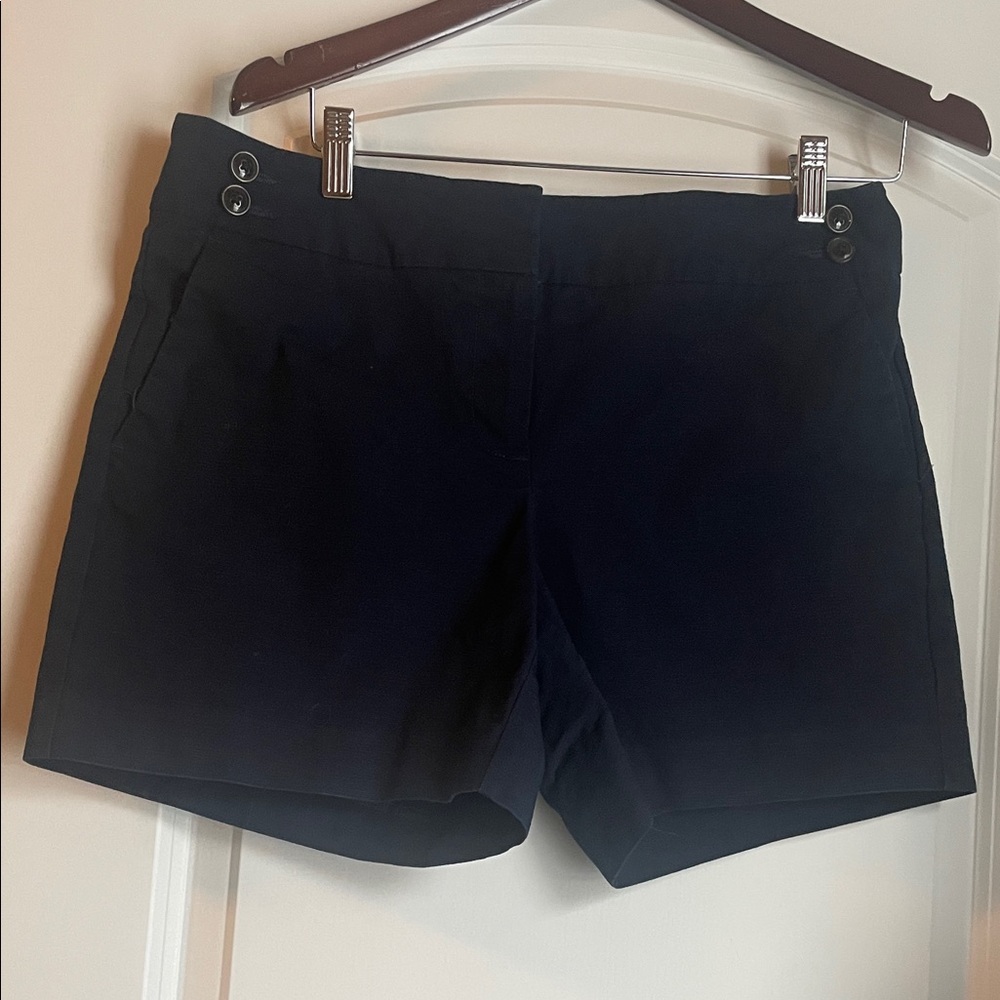Ann Taylor Factory Navy Shorts Size 6
